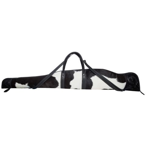 Tooling Leather Cowhide Rifle Case - GUN02BLK