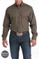 Men's Geometric Print L/S Western Shirt - MTW1105825