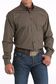 Men's Geometric Print L/S Western Shirt - MTW1105825