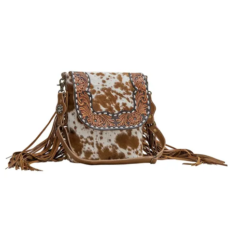 Sengola Hand-Tooled Bag - S-6851