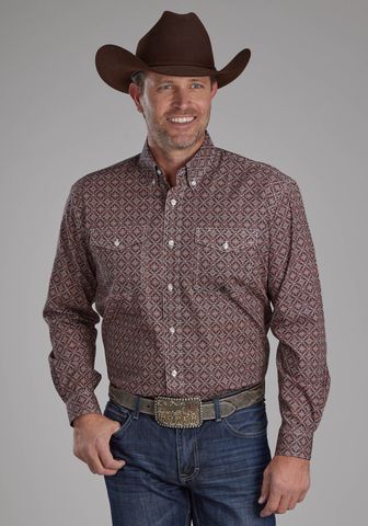 Men's Amarillo L/S Western Shirt - 01325626