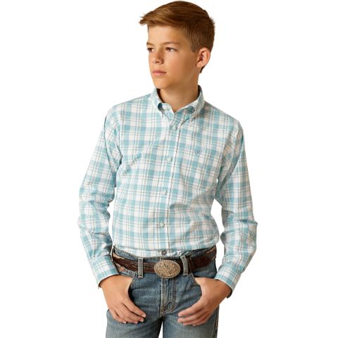 Boy's Pro Edward L/S Western Shirt - 10051412