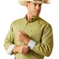 Men's Solid Pinpoint L/S Western Shirt - 10051325