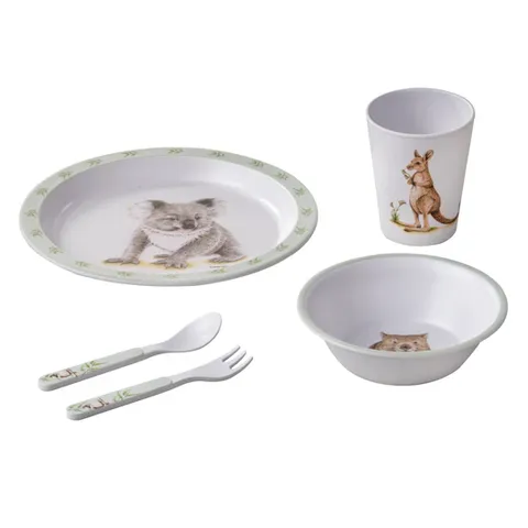 Bush Buddies 5 Piece Kids Dinner Set - 521090