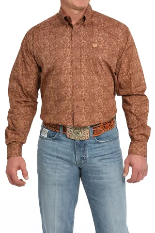 Men's L/S Western Shirt - MTW1105832