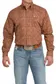 Men's Paisley L/S Western Shirt - MTW1105832