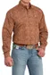 Men's Paisley L/S Western Shirt - MTW1105832