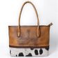 Women's Cowhide Handbag - ADBGM526