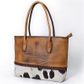 Women's Cowhide Handbag - ADBGM526