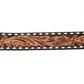 Women's Buck Stitched Tooled Belt - ADBLF238