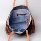 Women's Weekender Upcycled Canvas Bag - OHV123