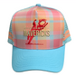 Rocky Mavericks Plaid Trucker Cap - MAVCAPPNK