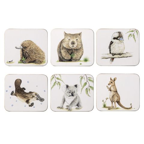 Bush Buddies 6pk Coaster - 521099