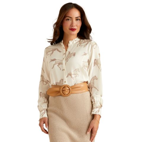 Women's Clarion L/S Blouse - 10052738