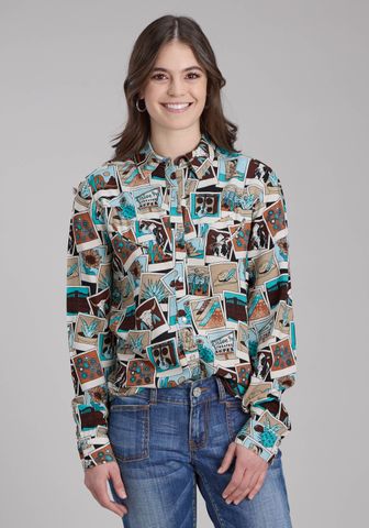 Women's Five Star L/S Western Shirt - 50590184