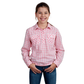 Girl's Harper Half Button L/S Shirt - GWLS2404