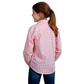 Girl's Harper Half Button L/S Shirt - GWLS2404