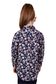 Girl's Rose 1/2 Placket L/S Shirt - H4W7101176