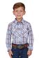 Boy's Lucas L/S Western Shirt - P4W3100823