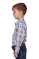 Boy's Lucas L/S Western Shirt - P4W3100823