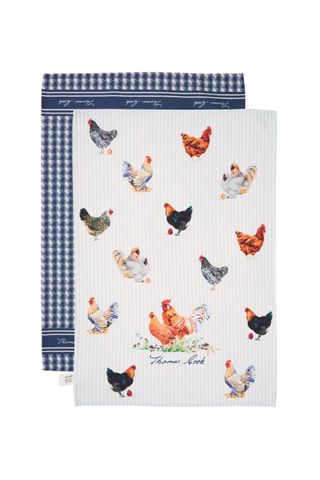 Chickens Tea Towel 2 Pack - TCP2905TWL208