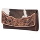 Women's Oran Cowhide Wallet - AW23BRN