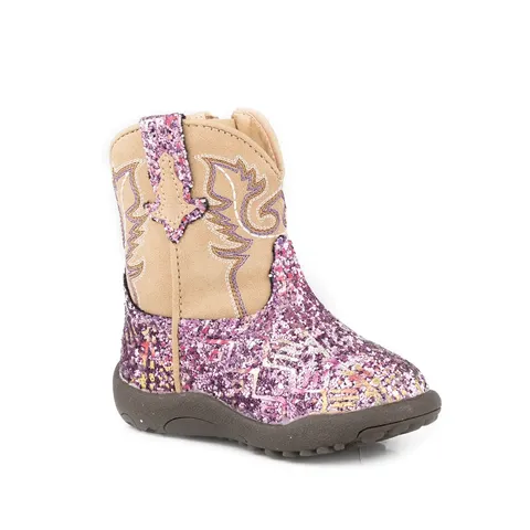 Southwest Glitter Cowbaby Boot - 16225361