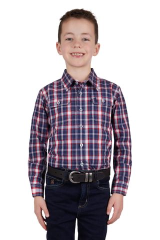 Boy's Colby L/S Shirt - T4W3140029