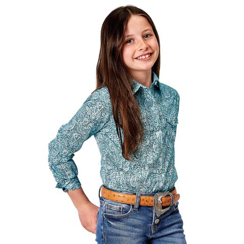 Girl's Amarillo L/S Western Shirt - 80325108