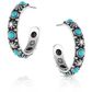 Starlight Stabrite Turquoise Earrings - ER5526
