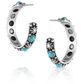 Starlight Stabrite Turquoise Earrings - ER5526