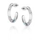 Hidden Mosaic Hoop Earrings - ER5794