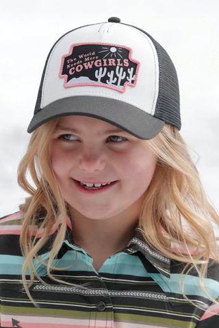 Girl's The World Needs More Cowgirls Cap - CCC0042024
