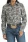 Women's Paisley L/S Western Shirt - MSW9164218