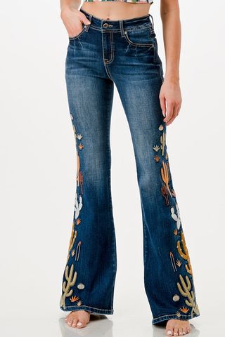 Women's Cactus High Waist Flare Jean - HL51881