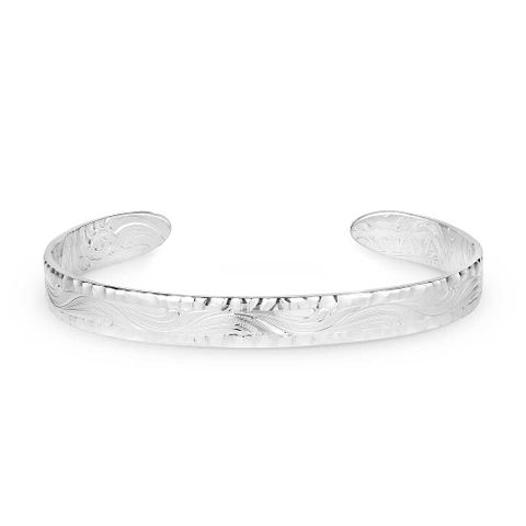 Timless Elegance Chisled Cuff Braclelet - BC5663