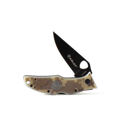 Camo 2.5" Plain Blade Pocket knife - A0012297S