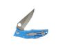 Blue 2.5" Serrated Blade Pocket Knife - A0012327S