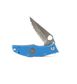 Blue 2.5" Serrated Blade Pocket Knife - A0012327M
