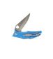 Blue 2.5" Serrated Blade Pocket Knife - A0012327M