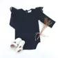 Baby Girl's Lace Sleeve Onesie - LH24WPNBG21