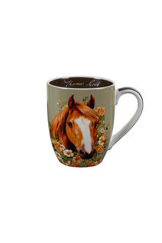 Floral Horses Country Collection Mug - TCP2926MUGG16