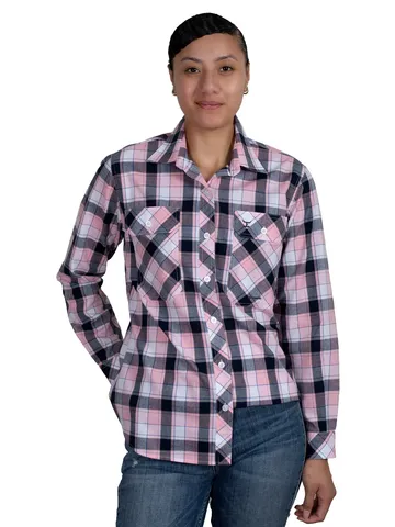 Women's Abbey Full Button L/S Shirt - WWLS2443