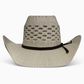 Everett Bangora Straw Cowboy Hat - RSEVET83428R