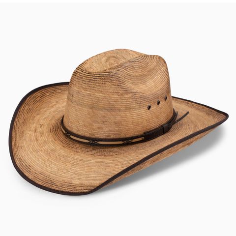 Amarillo Sky Jr Palm Straw Cowboy Hat - RSASJRB3036BB
