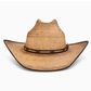 Amarillo Sky Jr Palm Straw Cowboy Hat - RSASJRB3036BB