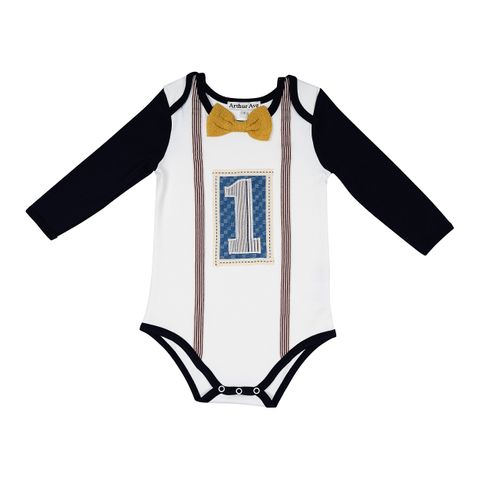 Boy's 1st Birthday L/S Infant Onsie - RPS351031