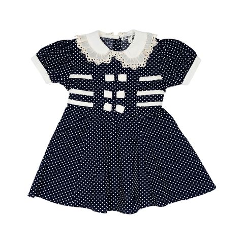 Girl's Nautical Classic Sailor Dress - RPS351068