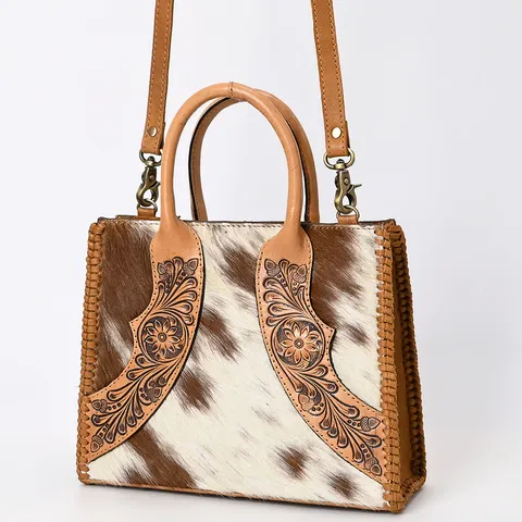 Women's Hand Tooled Tote - ADBGA488