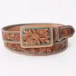 Women's Tooled Western Belt - ADBLF179